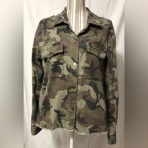 Sanctuary Camo button up jacket women’s M